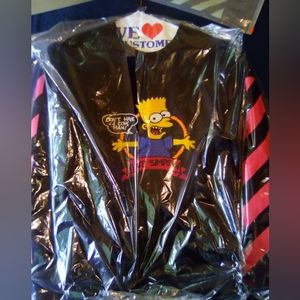🔥Extremely Rare Off-white 'Don't Have A Cow Man!' Bart Simpson Sweater